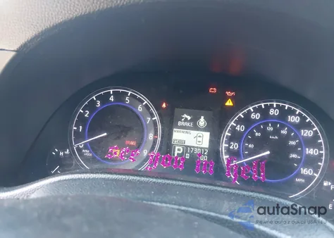 2013 Infiniti G37 Journey from USA, damaged, VIN JN1CV6AP7DM303355